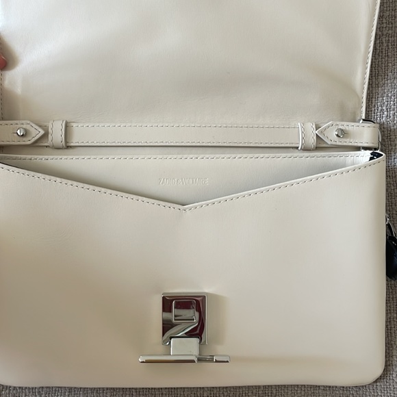 NWT ZV Initiale La Clutch Clutch in Off-White - Picture 12 of 15